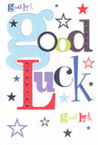 Boundless optimism radiates from this bold, locally inspired good luck card-'Good Luck' spelled out in intertwining fonts and a jubilant blend of pastel blues, vibrant reds, earth greens, and regal purples. The phrase is punctuated by lively stars in navy, lemon-lime, and gentle lilac, their placement echoing Hampstead Garden Suburb's starlit serenity and the dreams shared on quiet evening walks near Lyttelton Playing Fields. The flat yet velvety finish of the card stock invites the recipient to run their fingers along its surface, a subtle pleasure familiar to those who've arranged crisp blooms in a vase. More than just a greeting, this card feels like a companion for a new chapter-a comforting gesture for neighbours, friends, or anyone in need of encouragement as they move toward futures as bright as a Hampstead sunrise. It embodies the sincere confidence and heartfelt wishes that weave subtly through every corner of Hampstead Garden Suburb.